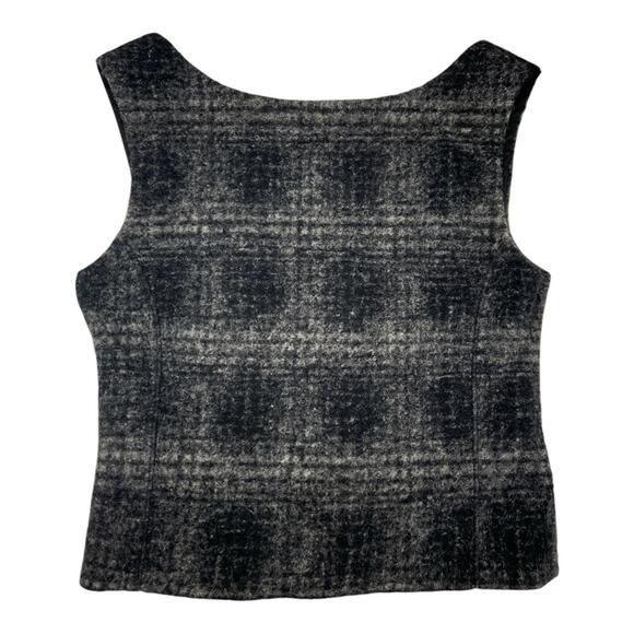 Banana Republic Plaid Cut-Out Back Tank Size 0 - Picture 1 of 5